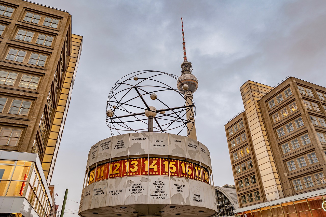 Quảng trường Alexanderplatz ở Berlin (Đức)